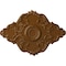 Ekena Millwork Piedmont Ceiling Medallion, Hand-Painted Smokey Topaz, 37"W x 26"H x 1 3/8"P CM37X26PESTF - alternate 1